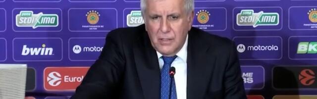 Poslednja konferencija Željka Obradovića na klupi Partizana