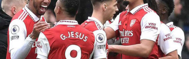 Фудбалери Арсенала победили Челси у првом мечу полуфинала Лига Купа