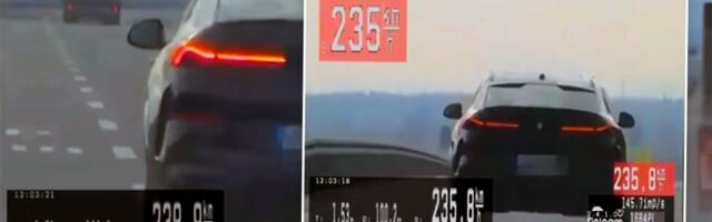 Nemac umislio da je Šumaher, pa divljao po srpskim putevima: Nećete verovati kojom brzinom je vozio (VIDEO)