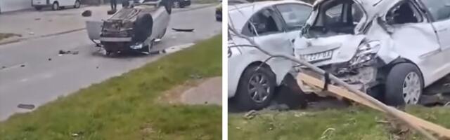Proleteo kroz naselje, pa napravio KARAMBOL: Evo kako je završio