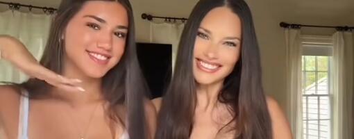 Gledaj majku biraj ćerku: Adrijana Lima pozirala sa ćerkom koju je dobila sa Jarićem i napravile haos