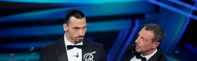 Zlatan Ibrahimović na Sanremo izašao uz pesmu Nade Topčagić