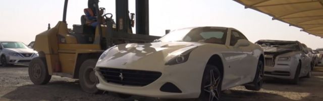 (VIDEO) Pogledajte kako izgleda luksuzni auto-otpad u Dubaiju