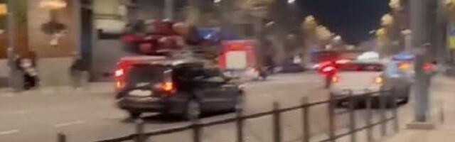 Požar u centru Beograda, stanari evakuisani (VIDEO)