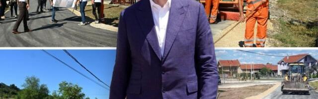 VUČIĆ STIGAO U SINKOVCE! Posle decenija čekanja, meštani konačno dobijaju novi put!