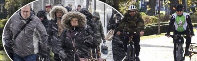 STIŽE ZAHLAĐENJE! Danas oblačno sa kišom, a uveče u nekim predelima SNEG