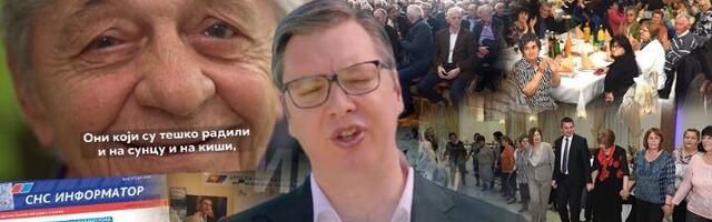 BEDA I SIROTINJA SNS VAUČERA Da narod ćuti i da zna koga da glasa