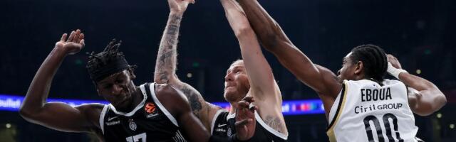 Partizan se mučio, pa slavio nad "fenjerašem": Četvrta uzastopna evroligaška pobeda crno-belih (VIDEO)
