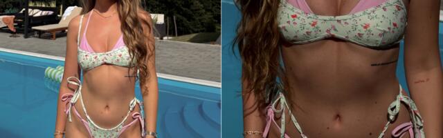 Lea Stanković nosi trenutno najpopularniji model kupaćeg kostima