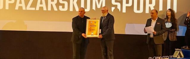 Izbor najboljih u novopazarskom sportu – specijalno priznanje za životno djelo Jonuzu Džankoviću
