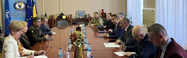 Sastanak državnog ministra odbrane sa novim komandatom NATO štaba u BiH