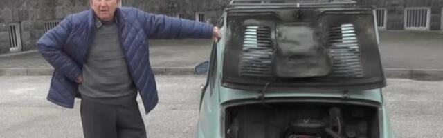 NAJSTARIJI KNJAŽEVAČKI "FIĆA" I DALJE PRAŠI DRUMOVIMA: Dragomir mu je prvi i jedini vlasnik, a ima ga od 1973! (VIDEO)