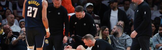 Ovo brine: Pojavio se snimak Nikole Jokića posle povrede i ne izgleda dobro! /VIDEO/