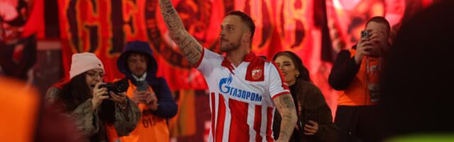 Bomba Arnautovića: Zvezdin napadač moćnim udarcem matirao Miloševića (VIDEO)