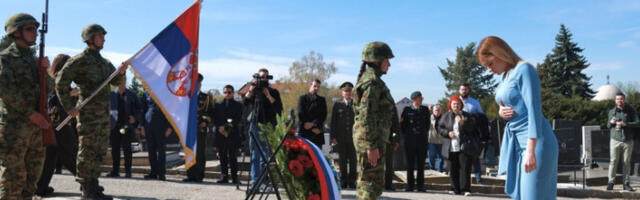 ​Министарка Стаменковиски присуствовала обележавању годишњице бомбардовања Београда 1941.