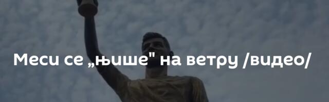 Меси се „њише" на ветру /видео/