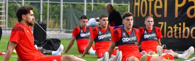 Fudbaleri "Radničkog 1923" na pripremama na Zlatiboru