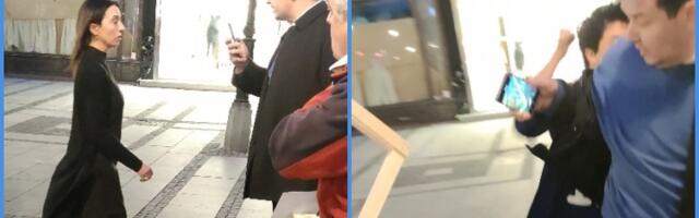 Aja Jung fizički napala Nemanju Šarovića (VIDEO)