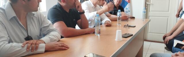 Lider NDSS Miloš Jovanović posetio odbore u Jablaničkom okrugu