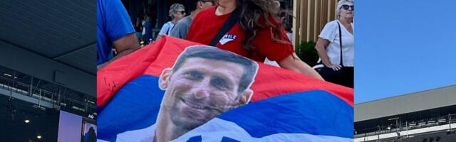 Đoković joj slao poljupce, sada je lepa Srpkinja ponovo došla na Australijan open da bodri Novaka