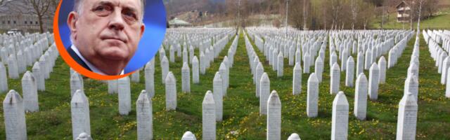 Dokle će Dodik nekažnjeno negirati genocid u Srebrenici?
