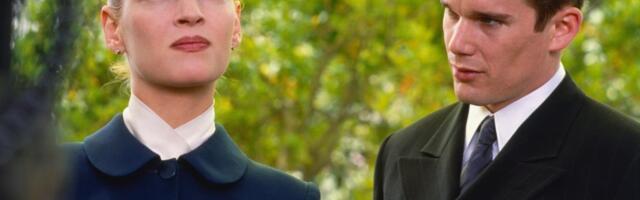 Itan Hok na svadbi svoje ćerke izgledao kao pogrebnik: Udala se naslednica slavnih glumaca, a evo kako je Uma Turman izgledala