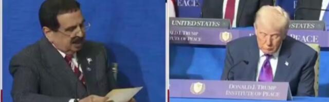 (VIDEO) Skandal! Tramp zaspao na istorijskom samitu: Snimci obilaze svet, svi se čude pred prizorom