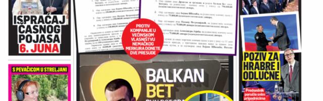 Čitajte u Srpskom telegrafu!