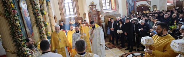 Vladika Justin služio Svetu Ahijerejsku liturgiju u Užicu (VIDEO)