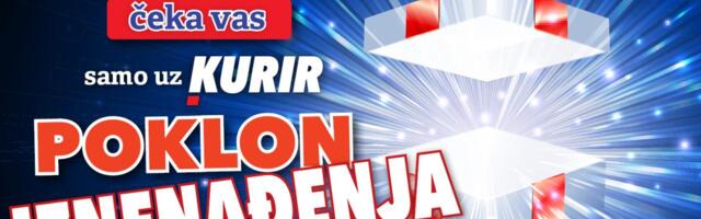 U PONEDELJAK, 23. FEBRUARA KURIR PRIPREMA SPECIJALAN POKLON IZNENAĐENJA ZA SVOJE VERNE ČITAOCE!