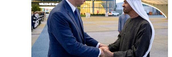"TAKAV JE MOJ PRIJATELJ, ŠEIK MUHAMED..." Vučić u Emiratima udarna vest i na zvaničnom sajtu predsednika UAE (FOTO)