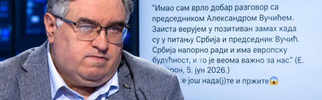Вукадиновић цитирао Макрона па поручио: Још се пржите