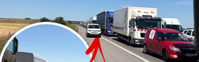 VELIKI UDES NA AUTO-PUTU KOD NOVOG SADA! Ogromne kolone ka Beogradu, saobraćaj otežan! (FOTO)