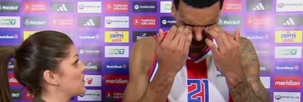 ZVEZDIN MVP ZAPLAKAO NA KRAJU MEČA! Otvorio dušu nakon teške povrede!