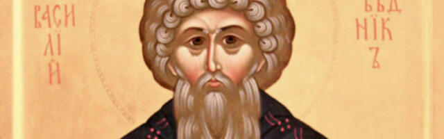 ON JE PROPOVEDAO ISTINU O PRAVOSLAVLJU DO SMRTI: Danas je Prepodobni Vasilije Ispovednik