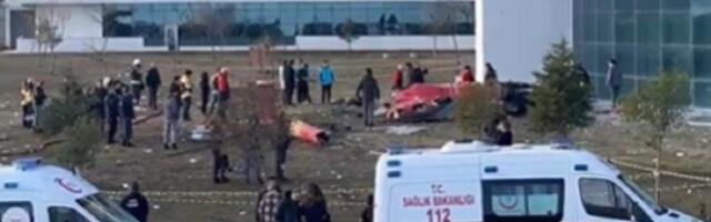 Haos u Turskoj: Helikopter udario u bolnicu (VIDEO)