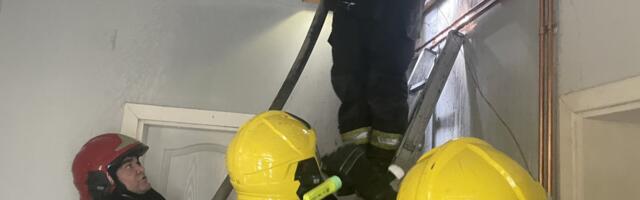 Požar na kući u naselju Veliko polje u Kragujevcu
