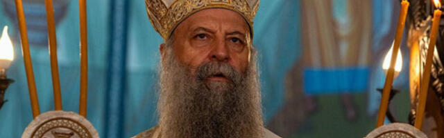 Порфирије честитао Теофилу годишњицу устоличења на месту патријарха јерусалимског