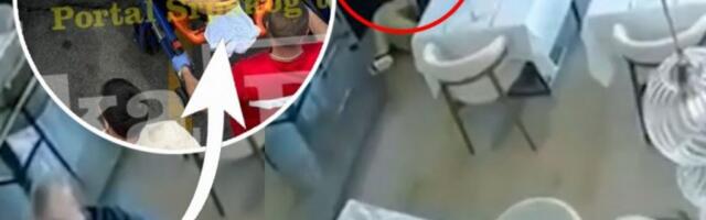 SNIMAK PUCNJAVE IZ "DŽERIJA": Mihajlo pucao na vlasnika restorana: SEDEO SAM ZA STOLOM, PA IZVADIO REVOLVER! (VIDEO)