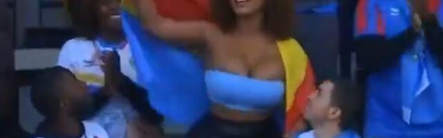 Vrele scene na tribinama: Niko nije gledao fudbal dok su navijačici Konga "drhtale" džinovske grudi
