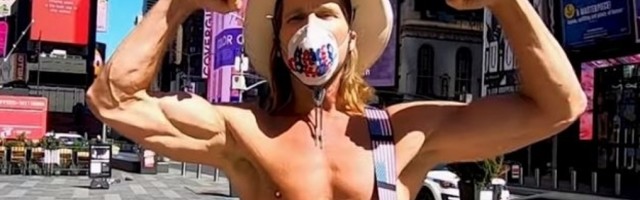 Samo njega možete sresti na praznim ulicama Njujorka!