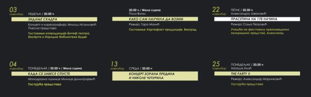 Premijera "Kljukane dinastije", niške i gostujuće predstave ovog novembra u Narodnom pozorištu