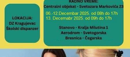 Akcija besplatne HPV imunizacije – Nedelja otvorenih vrata
