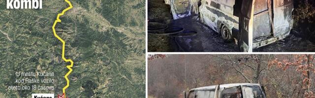 OVAKO JE OPLJAČKAN KOMBI POŠTANSKE ŠTEDIONICE KOD RAŠKE! Priprema trajala nekoliko meseci - Evo kako su znali trasu vozila i da je u njemu DVA MILIONA evra!