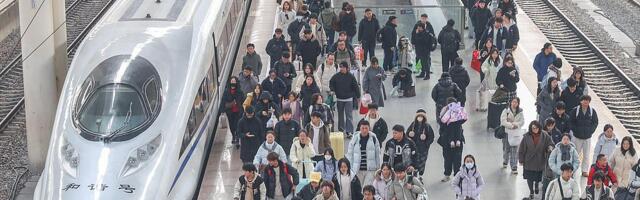 Dnevni broj prazničnih putovanja u Kini porastao skoro 20 odsto