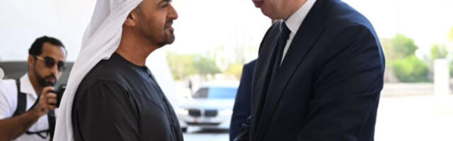 Vučić o glavnim temama razgovora sa Bin Zajedom: “Posebno sam istakao značaj investicija UAE u Srbiji”