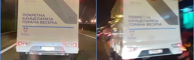 Kamper - kancelarija Vesića Beograđane košta papreno!