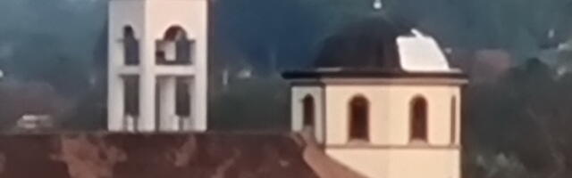 Ukradeni bakarni delovi sa kupole crkve u Baluzi