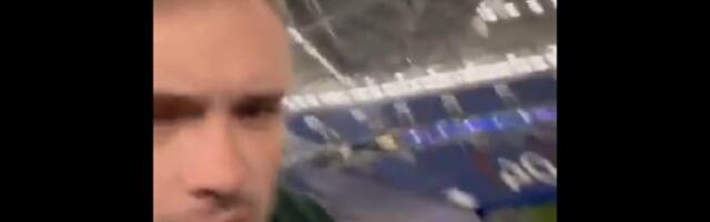 Pijani Englez se u 4 ujutru probudio na praznom stadionu (VIDEO)