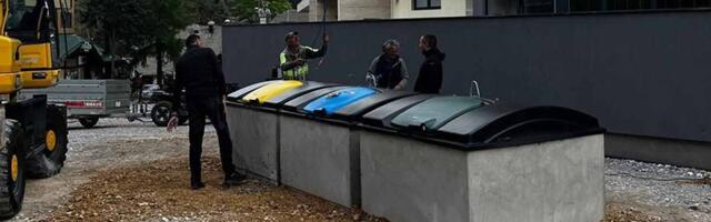 Polupodzemni kontejneri postavljeni na Zlatiboru